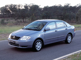 Toyota Corolla Ascent Sedan 2001–04 photos