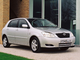 Toyota Corolla 5-door UK-spec 2001–04 wallpapers