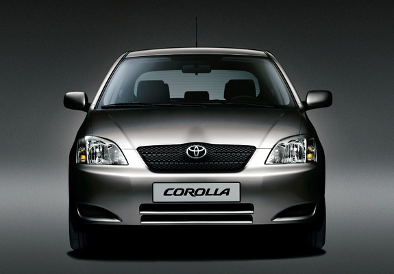 Toyota Corolla 5-door 2001–04 wallpapers