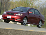 Toyota Corolla S US-spec 2002–08 images