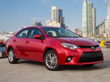 Toyota Corolla LE US-spec 2013 wallpapers