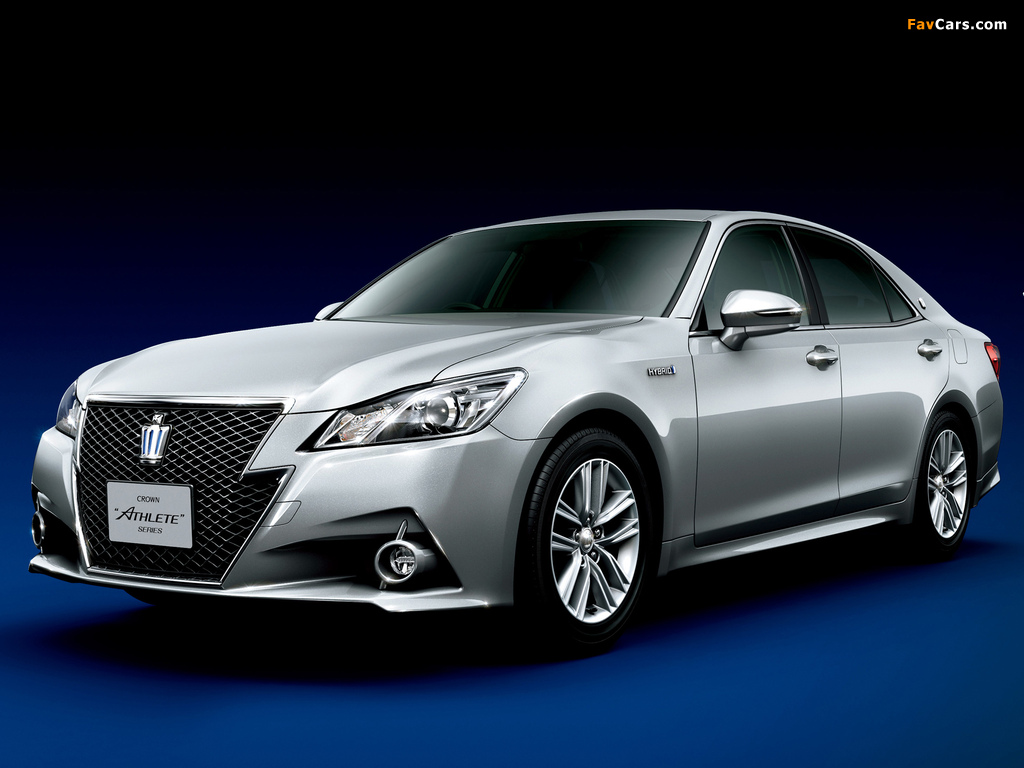 Pictures of Toyota Crown Hybrid Athlete (S210) 2012 (1024 x 768)