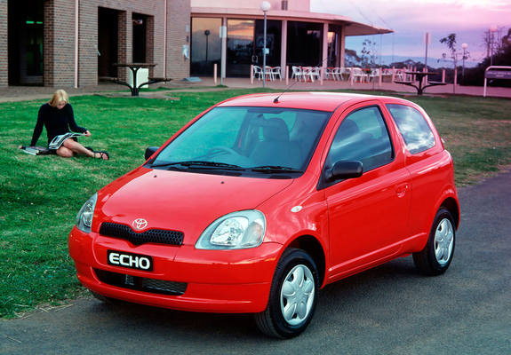 Toyota Echo 3-door AU-spec 1999–2003 images