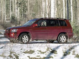 Toyota Highlander 2001–03 pictures