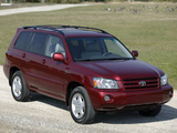 Toyota Highlander 2003–07 photos