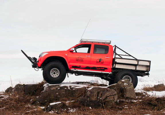 Arctic Trucks Toyota Hilux AT44 South Pole Expedition 2011 pictures
