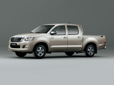 Toyota Hilux Double Cab 4x2 2011 wallpapers