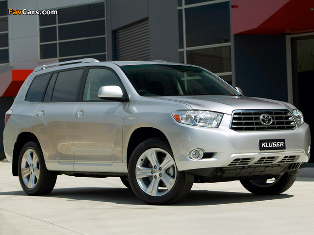 Pictures of Toyota Kluger 2007–10 (640 x 480)