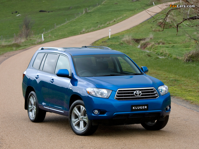 Pictures of Toyota Kluger 2007–10 (800 x 600)