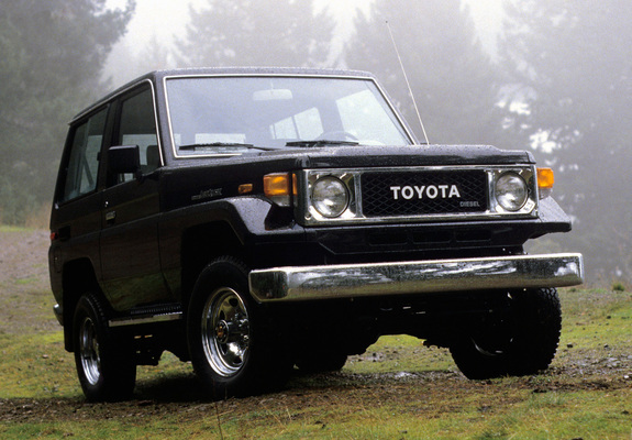Pictures of Toyota Land Cruiser (BJ71V) 1985–90