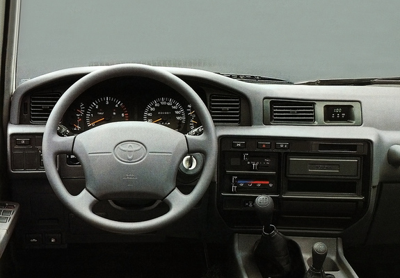 Pictures of Toyota Land Cruiser 80 GX (HZJ81V) 1995–97