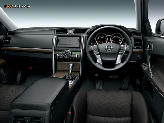Pictures of Toyota Mark X 250 G (GRX140) 2012 (640 x 480)