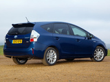 Pictures of Toyota Prius+ UK-spec (ZVW40W) 2012