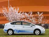 Images of Toyota Prius Plug-In Hybrid Pre-production Test Car EU-spec (ZVW35) 2009–10
