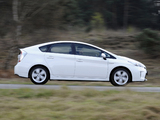 Photos of Toyota Prius UK-spec (ZVW30) 2012