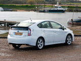 Photos of Toyota Prius UK-spec (ZVW30) 2012