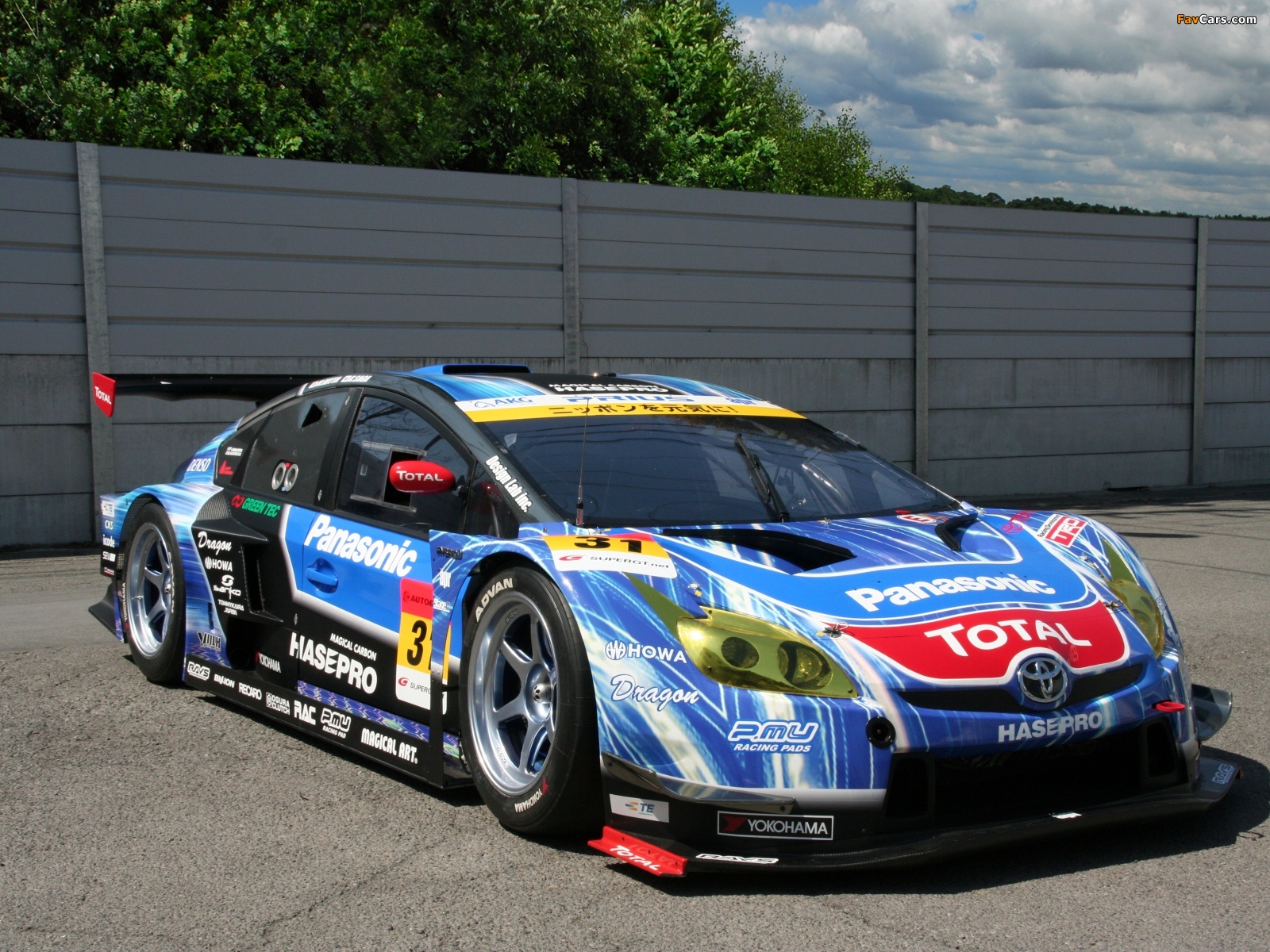 Pictures of Toyota Prius GT300 Super GT 2012 (1600 x 1200)
