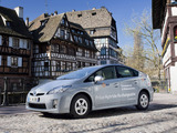 Toyota Prius Plug-In Hybrid Pre-production Test Car EU-spec (ZVW35) 2009–10 photos