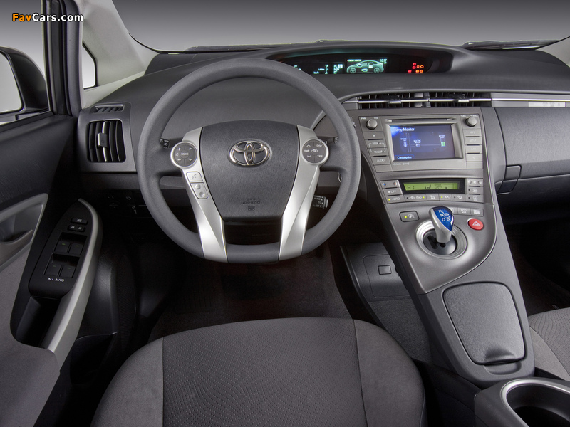 Toyota Prius US-spec (ZVW30) 2011 pictures (800 x 600)