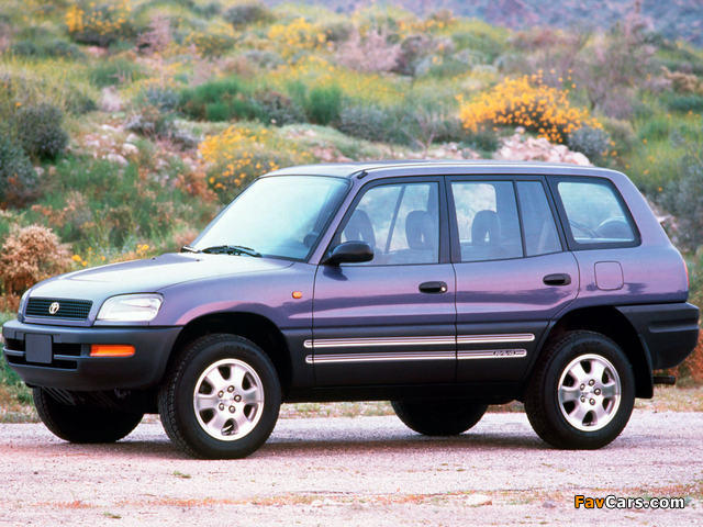 Photos of Toyota RAV4 5-door US-spec 1994–97 (640 x 480)