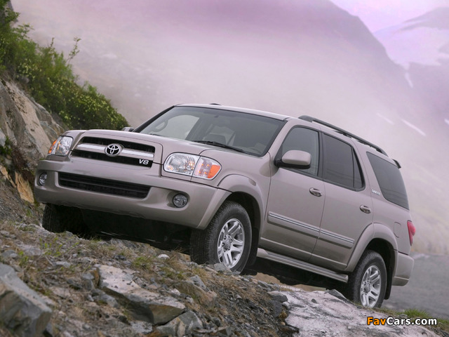 Images of Toyota Sequoia Limited 2005–07 (640 x 480)