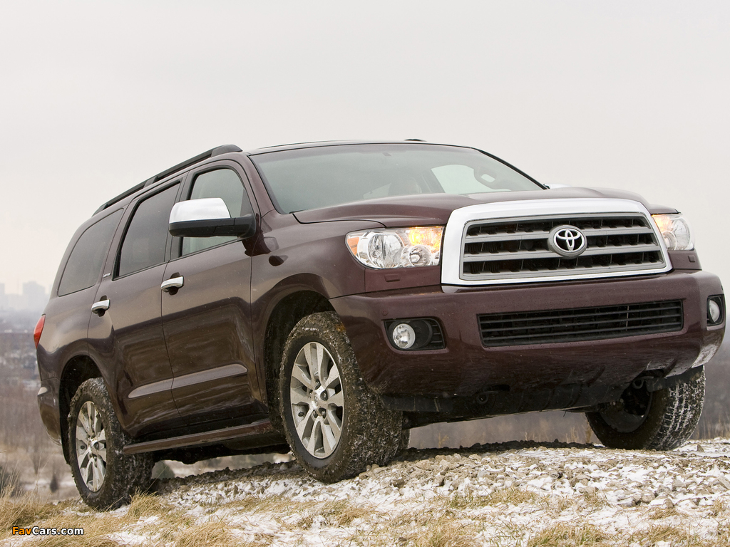 Images of Toyota Sequoia Limited 2007–17 (1024 x 768)