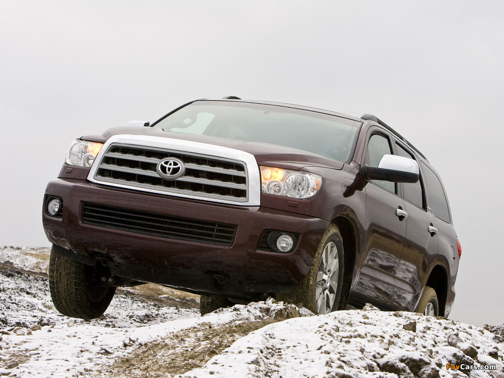 Photos of Toyota Sequoia Limited 2007–17 (1024 x 768)