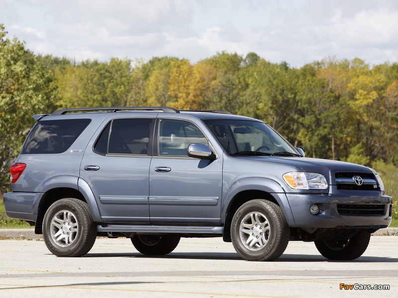 Toyota Sequoia Limited 2005–07 images (800 x 600)
