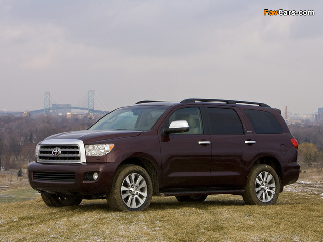 Toyota Sequoia Limited 2007 pictures (640 x 480)
