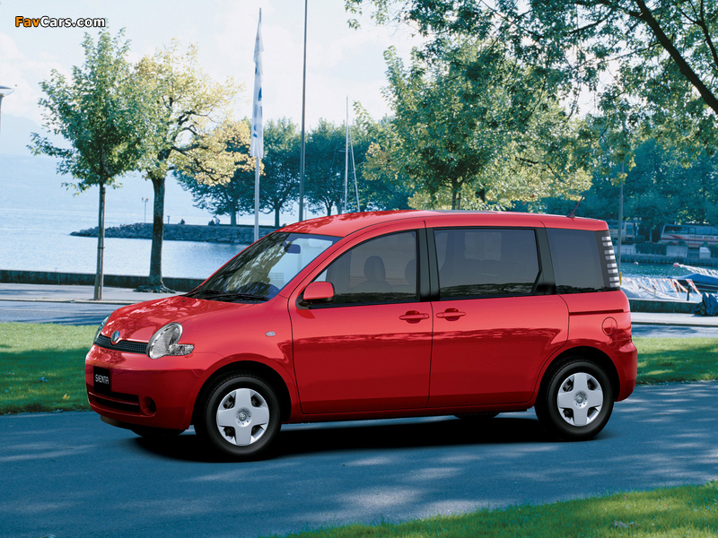 Toyota Sienta (NCP81G) 2003–06 photos (800 x 600)
