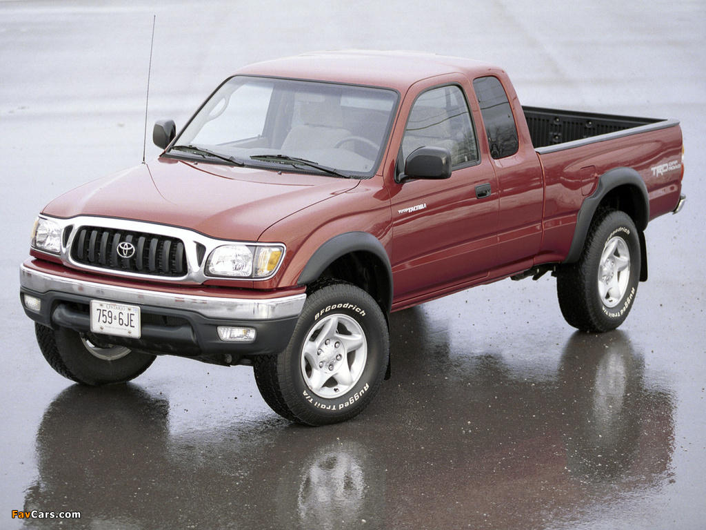 Images of TRD Toyota Tacoma PreRunner Xtracab Off-Road Edition 2001–04 (1024 x 768)