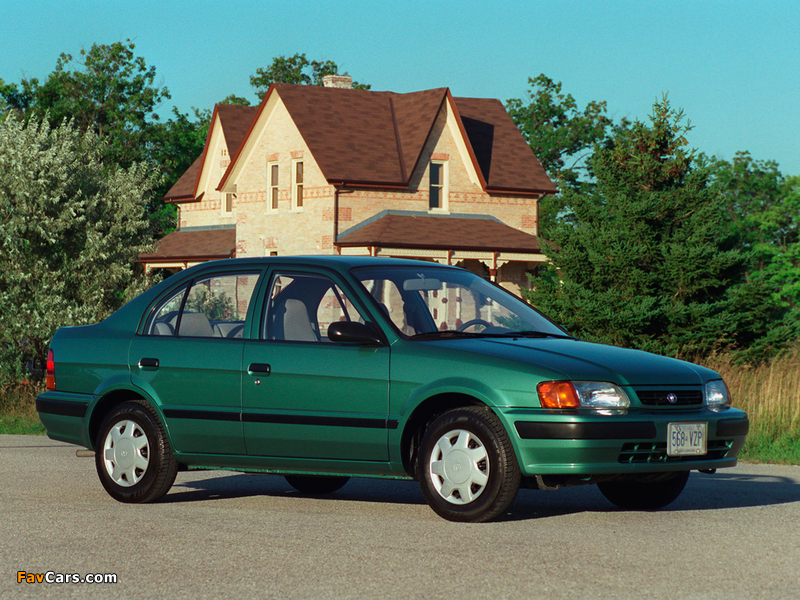 Toyota Tercel Sedan US-spec 1994–98 pictures (800 x 600)