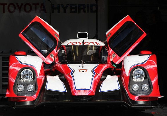 Toyota TS030 Hybrid Test Car 2012 photos
