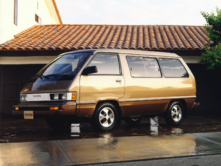 Pictures of Toyota Van LE 1984–89