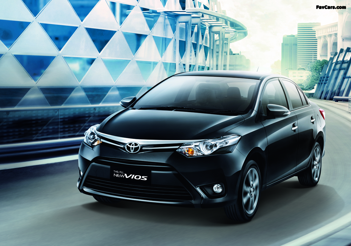 Images of Toyota All-New Vios (XP130) 2013 (1180 x 829)
