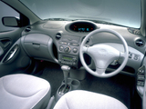 Toyota Vitz Clavia 1999–2002 images
