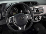 Photos of Toyota Yaris LE 3-door US-spec 2011