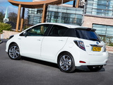 Photos of Toyota Yaris Hybrid Trend UK-spec 2013