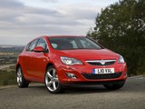Images of Vauxhall Astra Turbo 2009–12