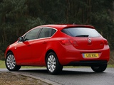 Images of Vauxhall Astra 2009–12