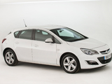 Photos of Vauxhall Astra SRi 2012–15