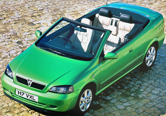 Vauxhall Astra Cabrio 2001–06 wallpapers