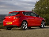 Vauxhall Astra Turbo 2009–12 wallpapers