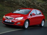 Vauxhall Astra 2009–12 wallpapers