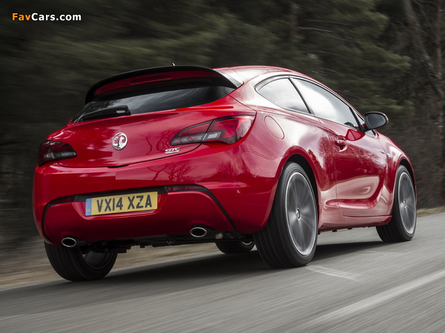 Vauxhall Astra GTC Turbo 2013 wallpapers (640 x 480)