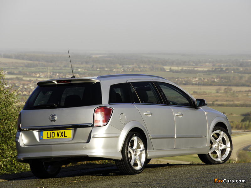 Vauxhall Astra Sport Estate 2007–10 wallpapers (800 x 600)
