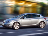 Vauxhall Astra 2009–12 wallpapers
