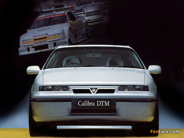 Pictures of Vauxhall Calibra DTM Edition 1995–96 (640 x 480)