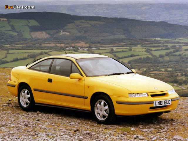Vauxhall Calibra SE2 1993 images (640 x 480)