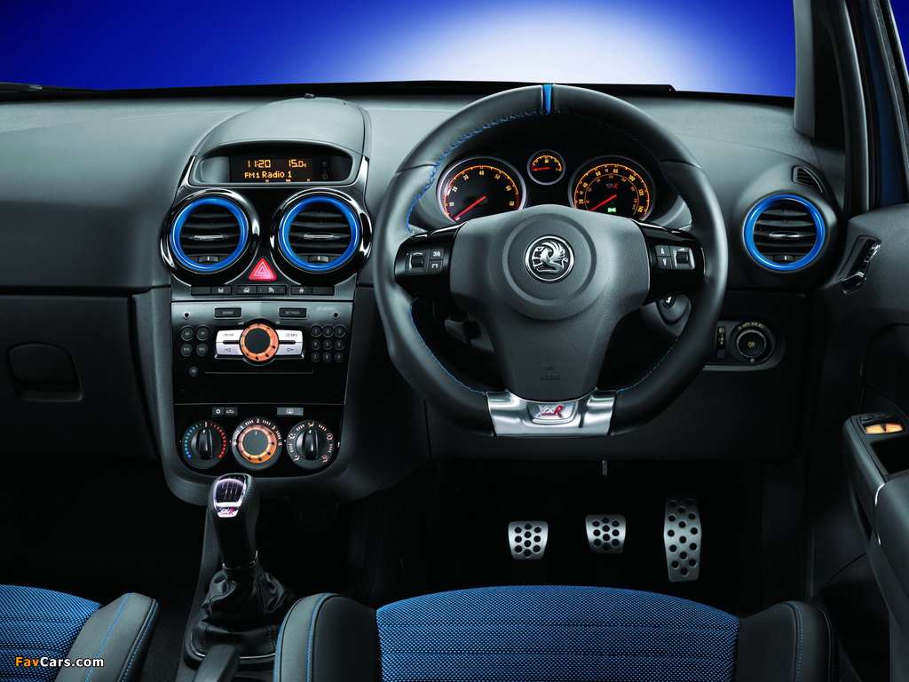 Images of Vauxhall Corsa VXR Blue Edition (D) 2011 (1024 x 768)
